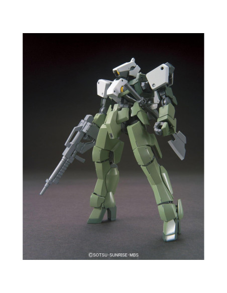 Modelo BANDAI HG Huérfanos 1/144 Graze Kai Verde