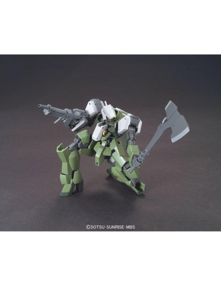 Modelo BANDAI HG Huérfanos 1/144 Graze Kai Verde