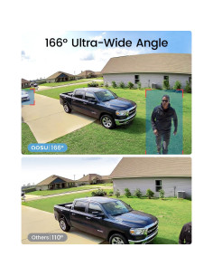 Cámara AOSU C6P2AH11 2K con Visión Nocturna y Wi-Fi 2