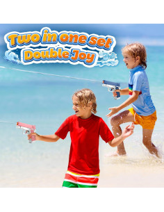 Paquete 2 Pistolas de Agua ALLROAD - Juguetes para Niños 2