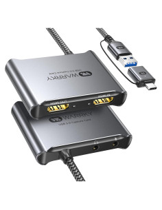 Tarjeta de Captura WARRKY 4K HDMI 1080P 60FPS Gris