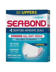 Sellos Adhesivos Dentaduras Sea Bond 30 Unidades Originales