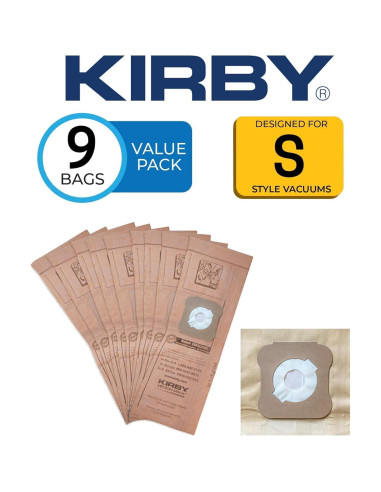 Bolsas de Aspiradora Kirby G4 G5 G6 - Filtro HEPA 9 Piezas