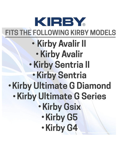 Bolsas de Aspiradora Kirby G4 G5 G6 - Filtro HEPA 9 Piezas