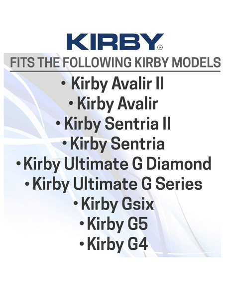 Bolsas de Aspiradora Kirby G4 G5 G6 - Filtro HEPA 9 Piezas