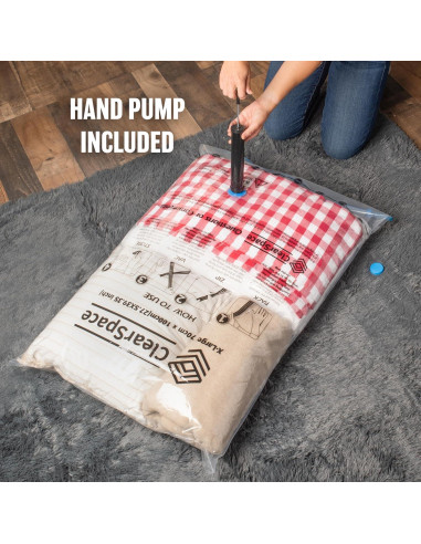 Bolsas de Sellado al Vacío ClearSpace 10 Grandes 60x81 cm