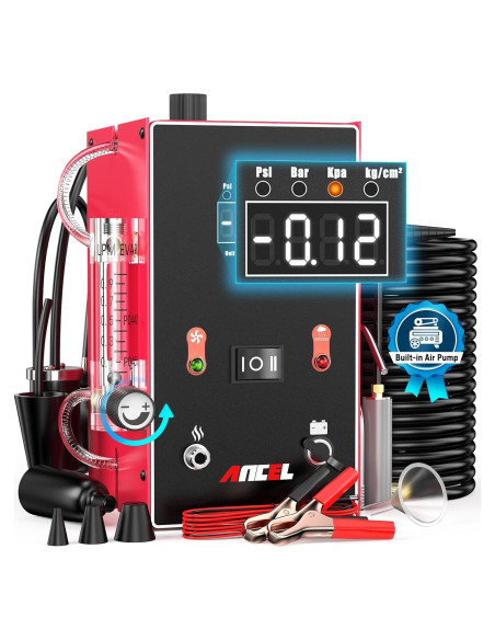 Máquina de Humo ANCEL L300 con Manómetro Digital 2.24kg