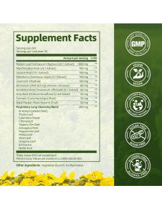 Gotas de Mullein 59 ml - Suplemento Herbal Respiratorio Natural 2