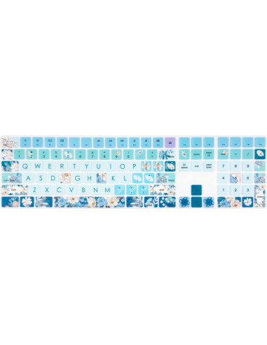 Funda de Teclado Silicona Apple iMac MQ052LL/A US Peonía