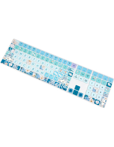 Funda de Teclado Silicona Apple iMac MQ052LL/A US Peonía