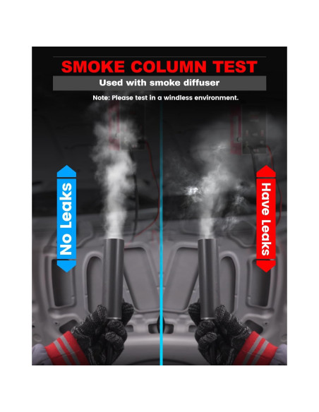 Máquina de Humo ANCEL L300 con Manómetro Digital 2.24kg