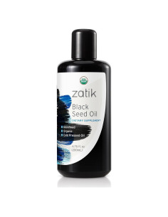 Aceite de Semilla de Comino Negro Zatik 200 ml Orgánico Prensado en Frío