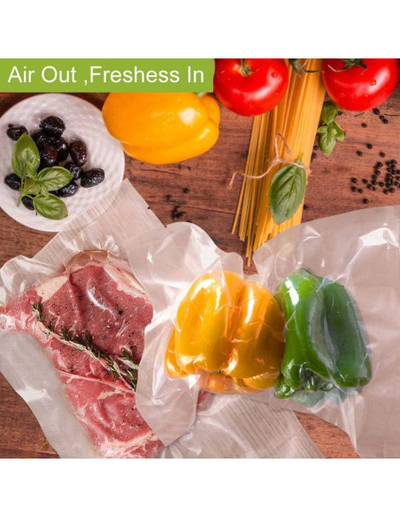 Bolsas de Sellado al Vacío VacYaYa 2 Paquete 28x15m Bolsas de Sellado al Vacío VacYaYa 2 Paquete 28x15m