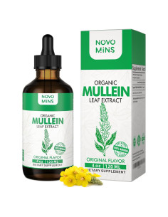 Tintura de Hoja de Mullein Novomins 118 ml - Salud Pulmonar