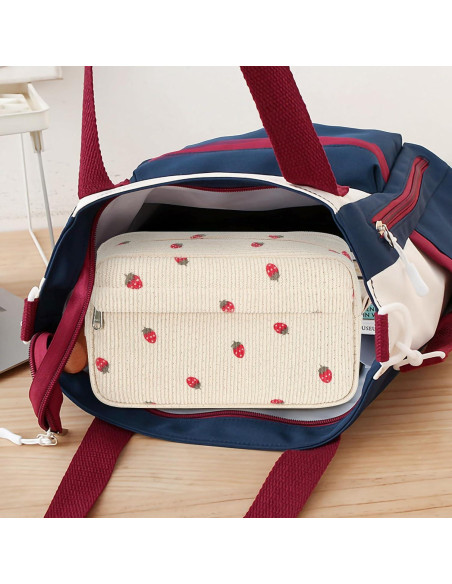 Estuche de Lápices Bluboon E6022 Gran Capacidad Beige