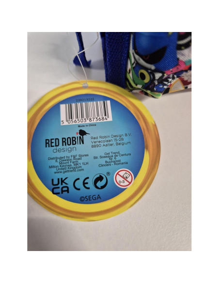 Estuche de Lápices Sonic 2 en 1 con Compartimentos