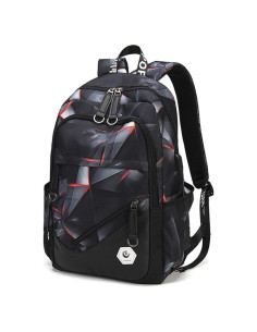 Mochila Escolar Niños Etaishow con Puerto USB 33x5x38cm