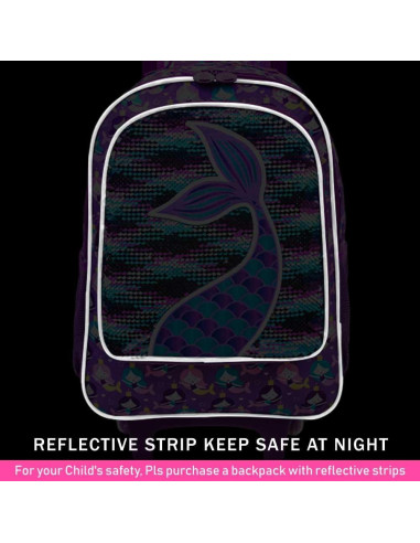 Mochila Rodante AGSDON Sirena 3 en 1 con Almuerzo