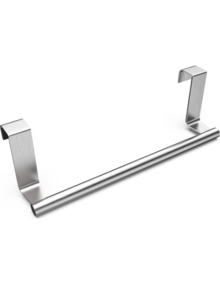 Soporte para Toallas MZURBIR Acero Inoxidable 22.86 cm 2 Pzas