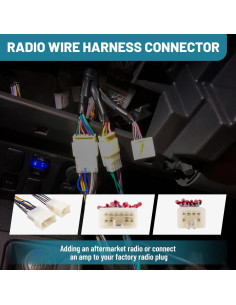 Kit Instalación Radio Double DIN NuIth para Toyota 2000-2016 2