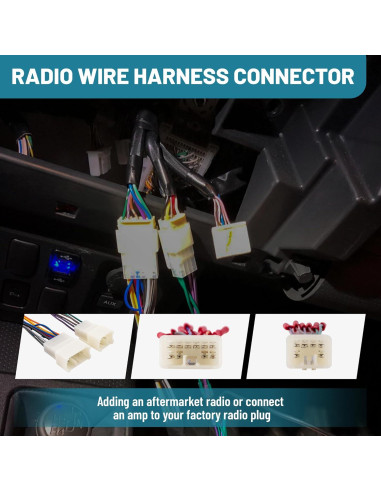 Kit Instalación Radio Double DIN NuIth para Toyota 2000-2016