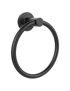 Soporte de Toalla SetSail Negro Mate Acero Inoxidable 304