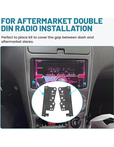 Kit Instalación Radio Double DIN NuIth para Toyota 2000-2016