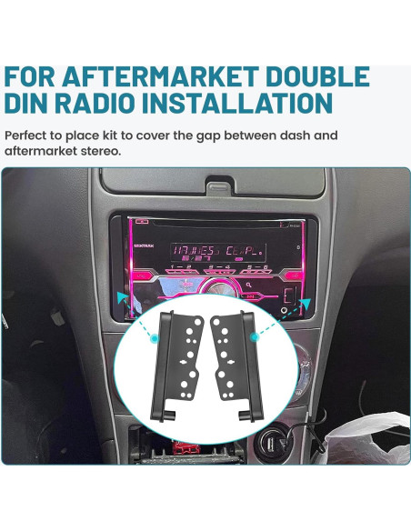 Kit Instalación Radio Double DIN NuIth para Toyota 2000-2016