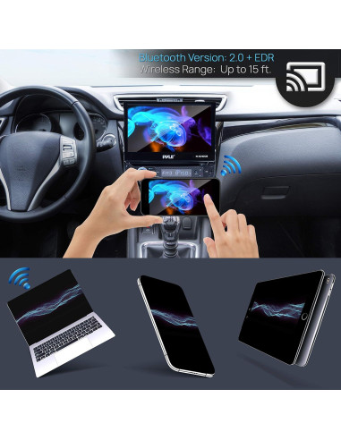 Receptor Estéreo Pyle PLTS78DUB 7" Bluetooth 320W