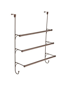 Soporte Triple para Toallas Franklin Brass Bronce 62.4x47.4 cm