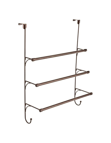 Soporte Triple para Toallas Franklin Brass Bronce 62.4x47.4 cm