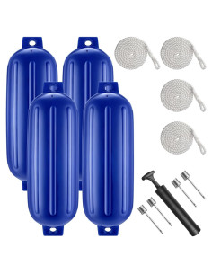 Defensas de Barco VOYOCHT 4 Piezas 68.58 cm Azul