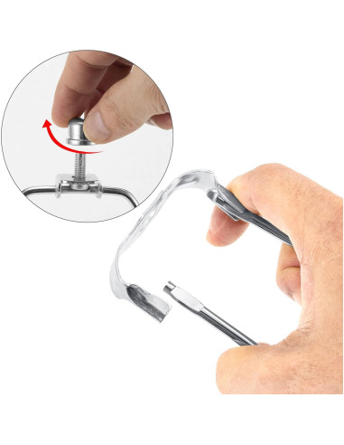 Soporte de lámpara Saangseon 17.78 cm desmontable 2 piezas