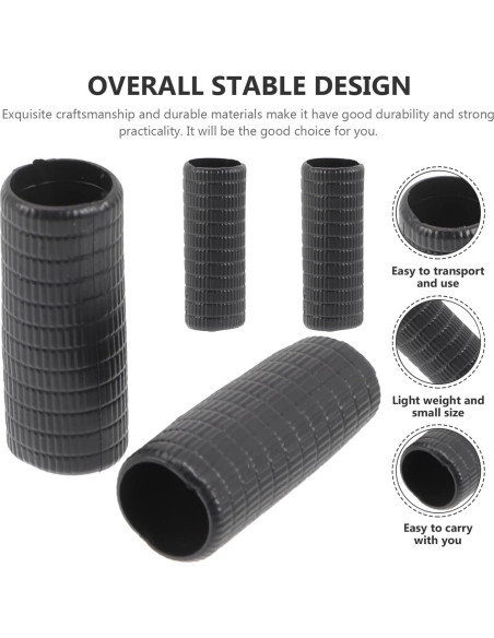 Agarre de Arco para Violonchelo SUPVOX 4 Piezas Goma
