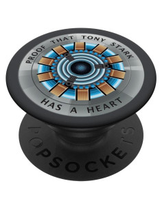 PopSockets Marvel Iron Man PopGrip Adhesivo 4x1.3 cm