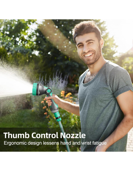 Boquilla de Manguera HVNPSH 10 Patrones Riego Jardín Boquilla de Manguera HVNPSH 10 Patrones Riego Jardín