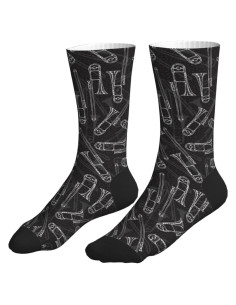 Calcetines deportivos 3D Jirafa MOLIAN Talla única