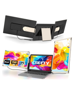 Extensor de Pantalla Triple CIDETTY 15.6" FHD 1080P