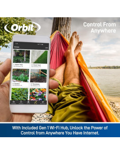 Temporizador de Riego Inteligente Orbit B-hyve 21004 Wi-Fi 2