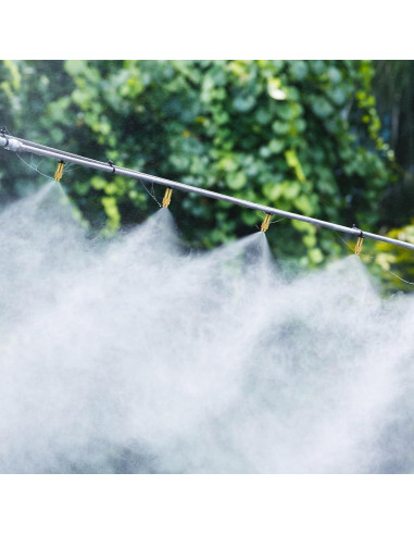 50 Boquillas de Riego Ajustables de Latón 3.68x0.79cm