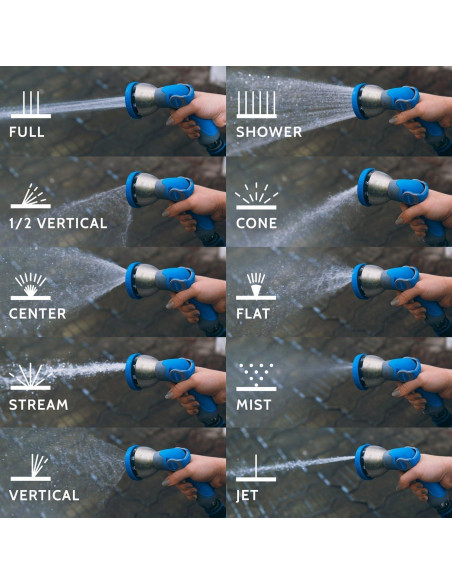 Boquilla de Manguera INNAV8 10 Patrones Control Dedo 0.26 kg