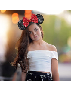 Diadema de Ratón FANYITY para Niñas y Mujeres - 2 Pcs 2