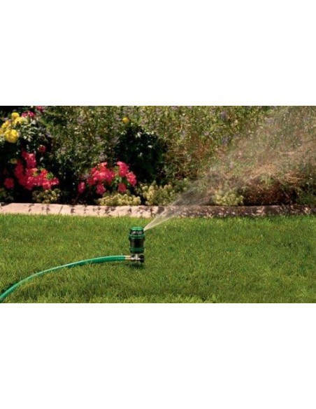 Rociador de Engranaje Orbit H2O-Six 6 Patrones 360 Verde