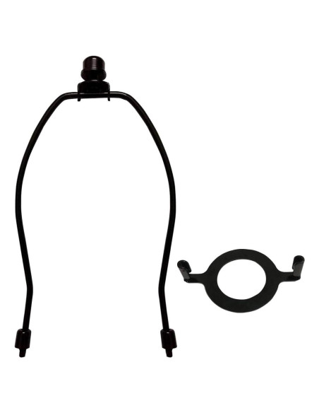 Soporte de Lámpara RddenIy E26 6" Negro Adaptador