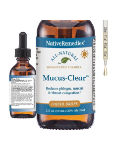 Mucus-Clear NativeRemedies 9g - Alivio Congestión Nasal