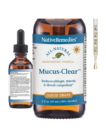 Mucus-Clear NativeRemedies 9g - Alivio Congestión Nasal