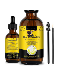 Aceite de Semilla Negra Orgánico Prensado en Frío 60ml - EQEIYICS