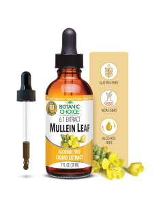 Extracto Líquido de Hoja de Mullein Botanic Choice 30 ml