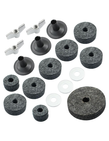 Juego de Accesorios Piutouyar 18 Piezas Fieltro Gris