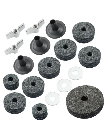 Juego de Accesorios Piutouyar 18 Piezas Fieltro Gris